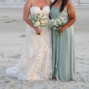 Birdy Grey Bridesmaid Dress- Sage Green -XL